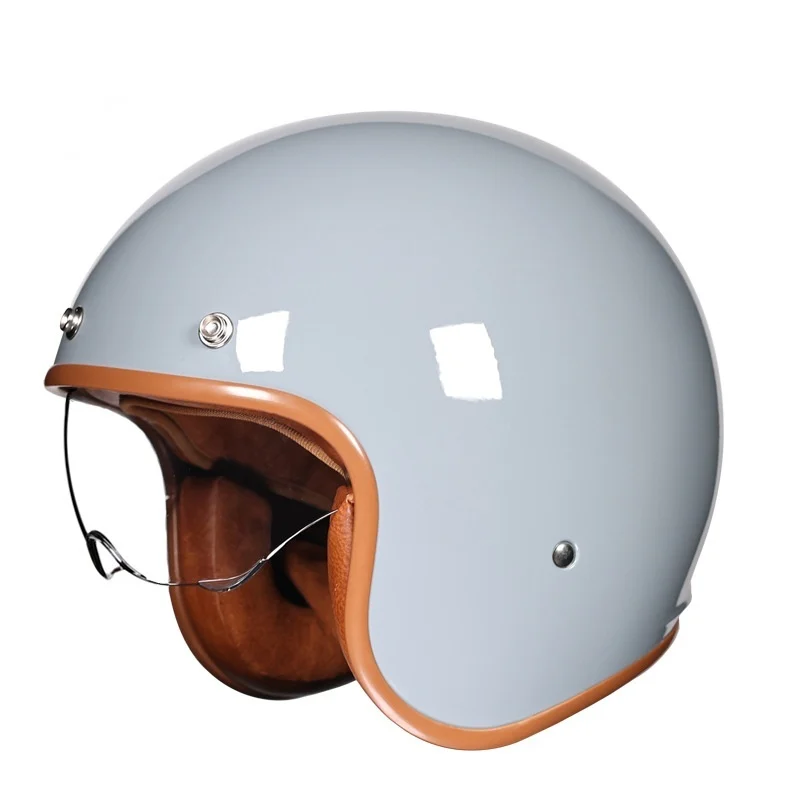 Retro Half Helmet 34 Motorcycle — variant image