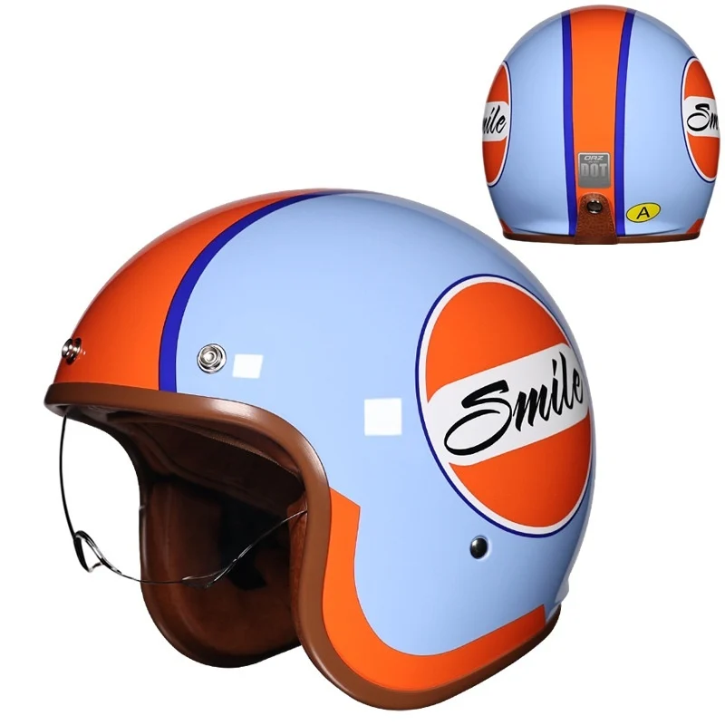 Retro Half Helmet 34 Motorcycle — image 8