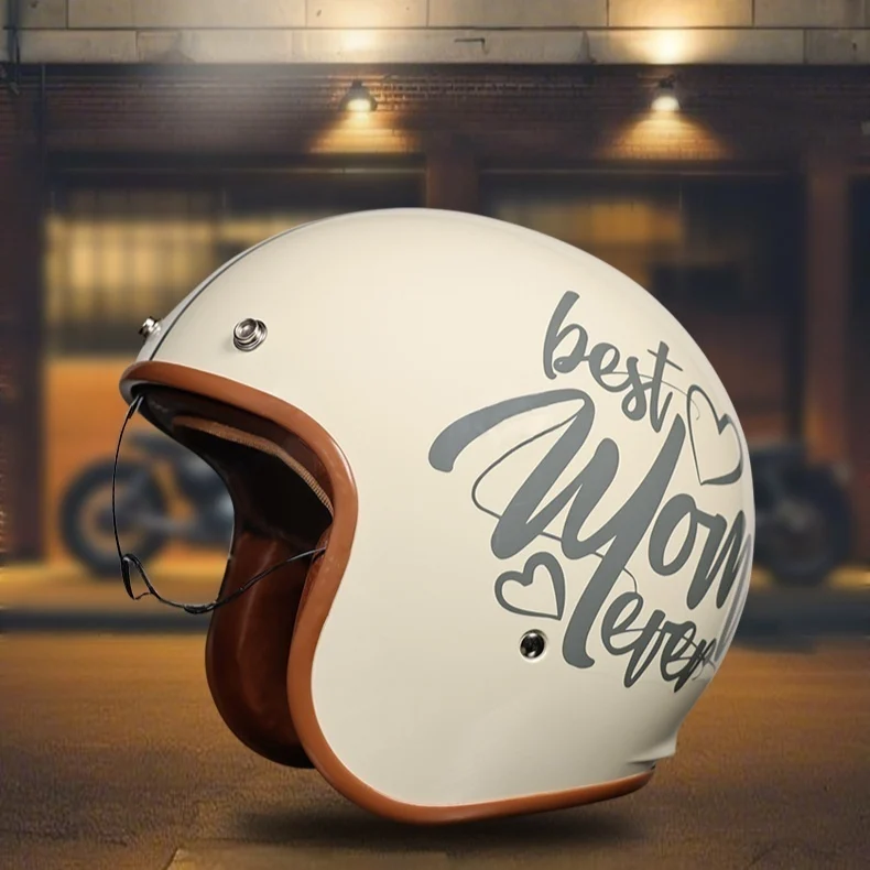 Retro Half Helmet 34 Motorcycle — image 6