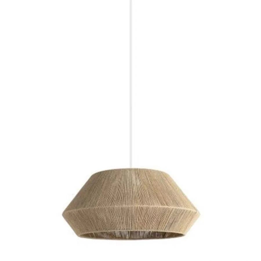 Retro Handmade Rattan Balcony Lamp — image 4