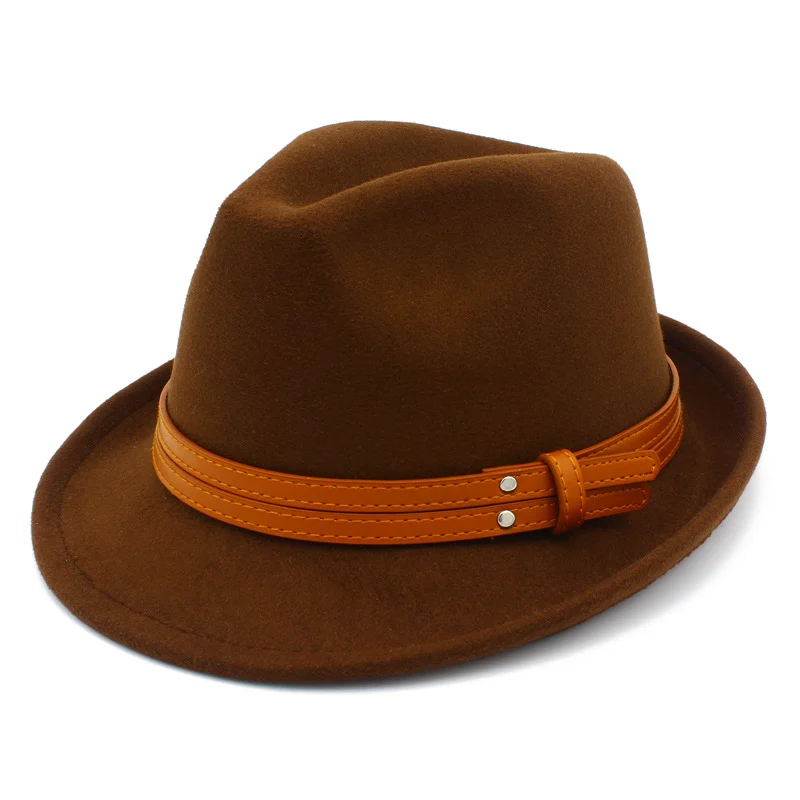 Retro Jazz-style Fashionable Minimalist Hat For Men — variant image