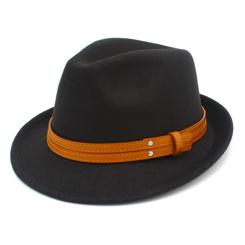 Retro Jazz-style Fashionable Minimalist Hat For Men — image 5