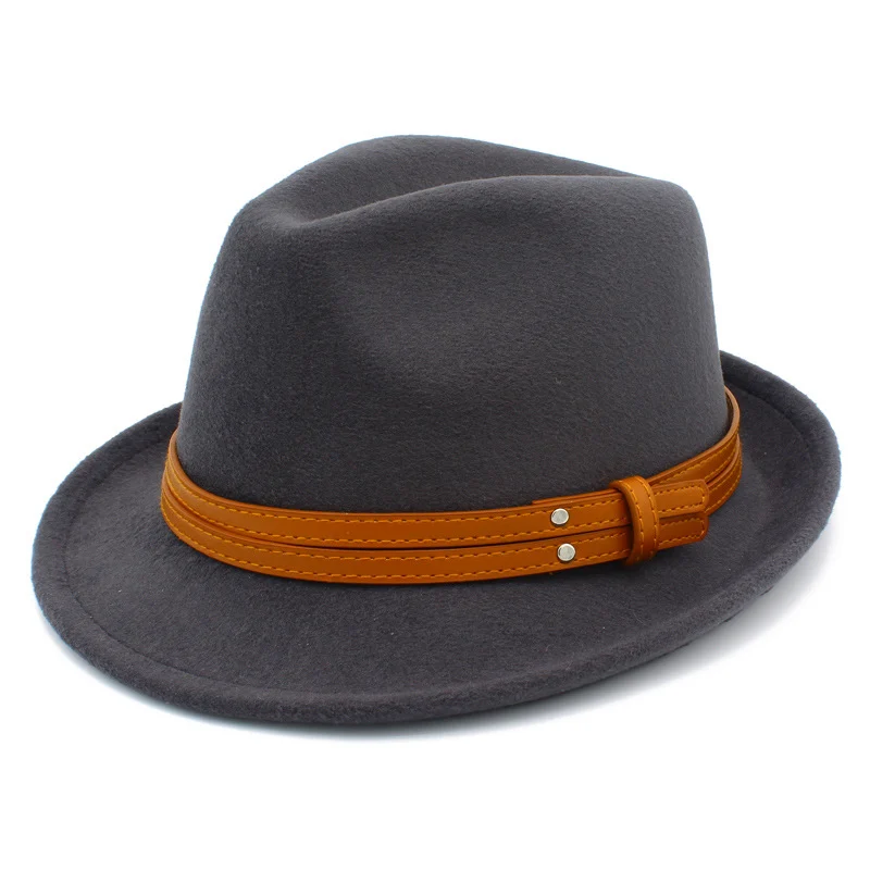 Retro Jazz-style Fashionable Minimalist Hat For Men — variant image