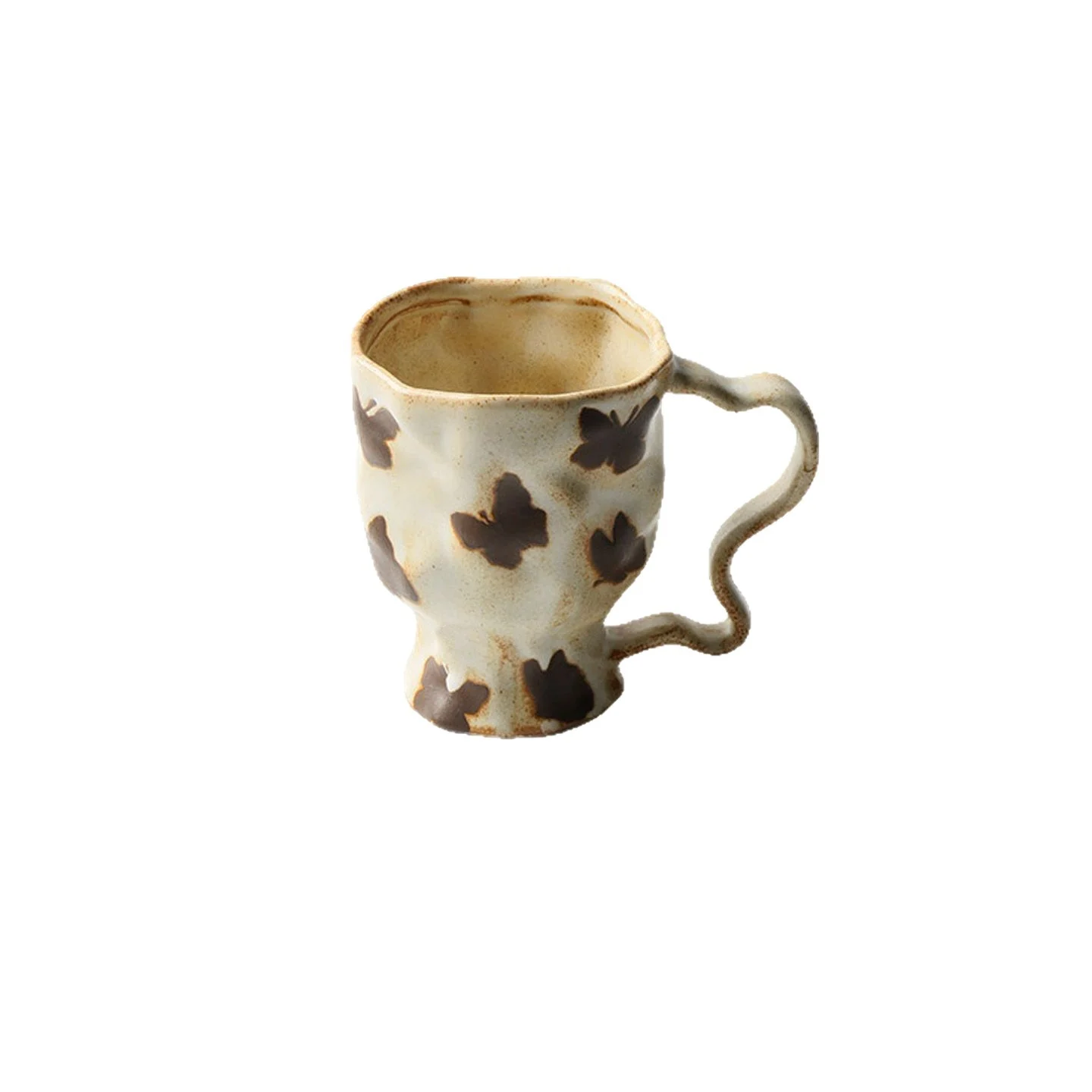 Retro Kiln-changed Handmade Ceramic Coffee Cup For Home Use — image 2