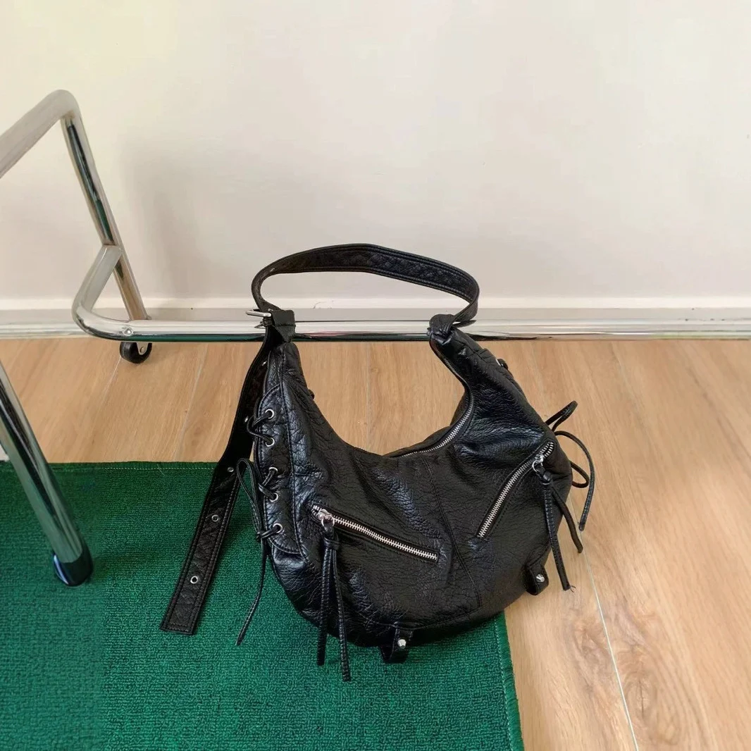 Retro-style Fashionable Minimalist Casual Large-capacity Shoulder Bag — image 6