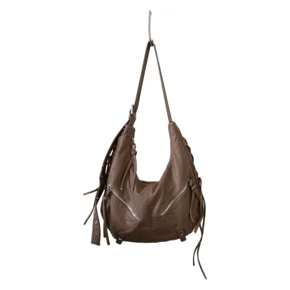Retro-style Fashionable Minimalist Casual Large-capacity Shoulder Bag — image 7