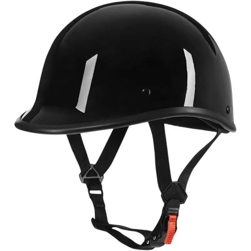 Retro-style Half Helmet For Motorcycles And Electric Scooters — variant image