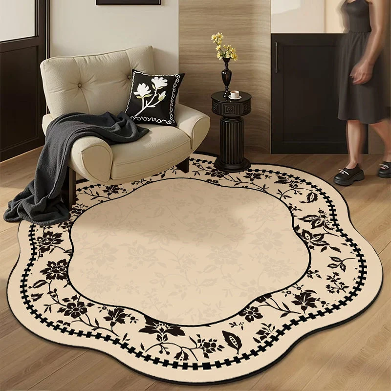 Retro-style Living Room Rug Slip-resistant Mat For Beanbag Chairs — image 12