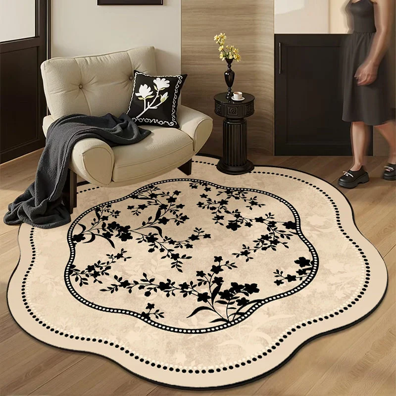Retro-style Living Room Rug Slip-resistant Mat For Beanbag Chairs — image 15
