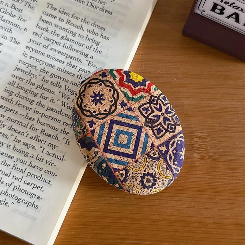 Retro-style Portable Compact Mirror — image 7