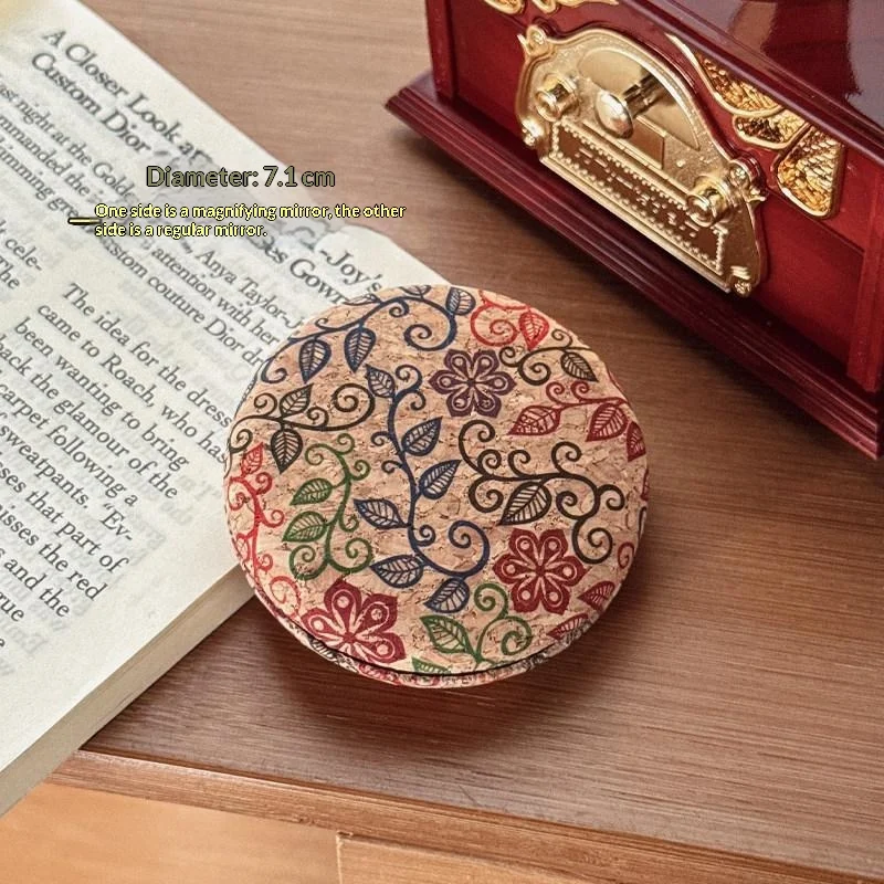 Retro-style Portable Compact Mirror — variant image