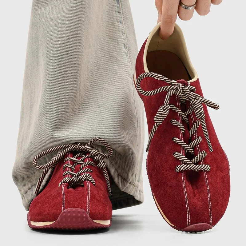 Retro Thick-soled Lace-up Sports Casual Shoes — image 2