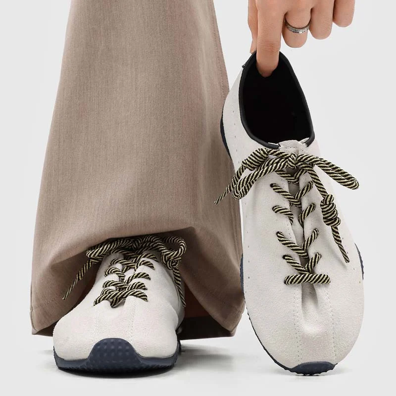 Retro Thick-soled Lace-up Sports Casual Shoes — image 4