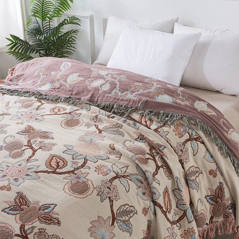 Retro Thickened Pure Cotton Gauze Towel Blanket — image 2