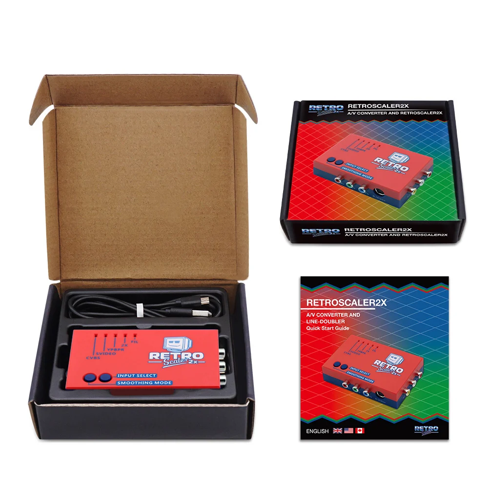 Retroscaler2x Av-to-hdmi Line Doubling Converter OSSC Adapter ODV Version — image 2