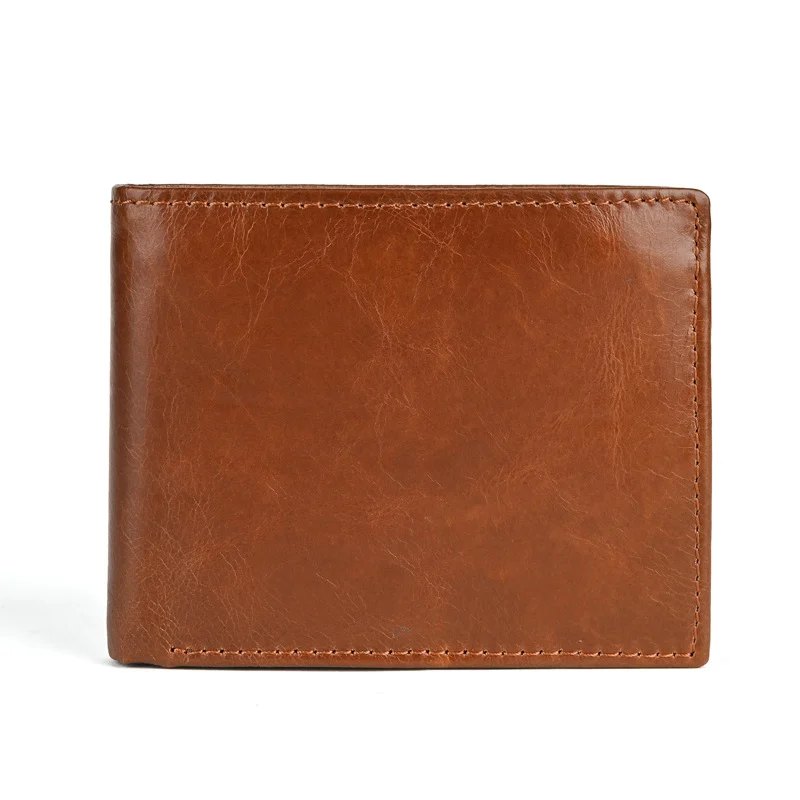 RFID Anti-scan Retro Leather Wallet For Men — image 6