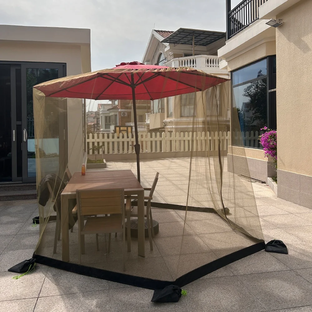 Rome Umbrella Outdoor Sunshade With Mosquito Net — image 2