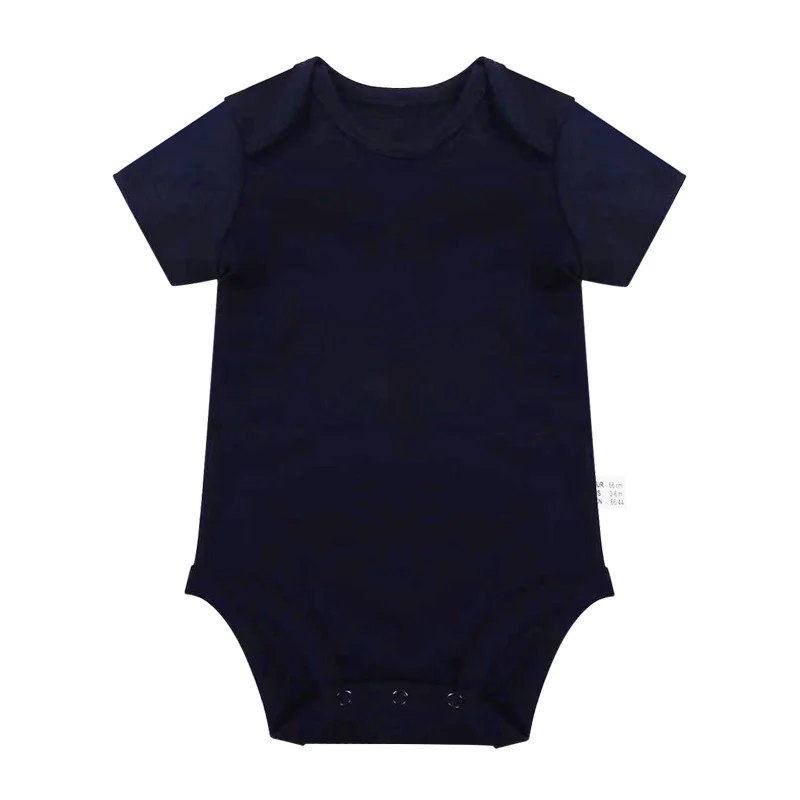 Romper Newborn Clothes 0-1 Years Old Solid Color Jumpsuit Male And Female Baby Onesie — image 12