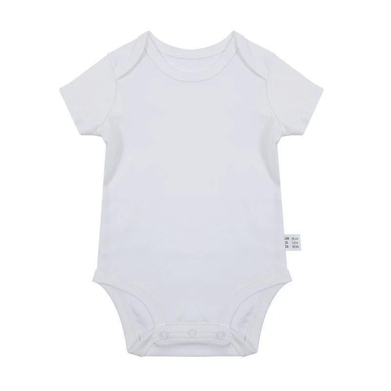 Romper Newborn Clothes 0-1 Years Old Solid Color Jumpsuit Male And Female Baby Onesie — image 9