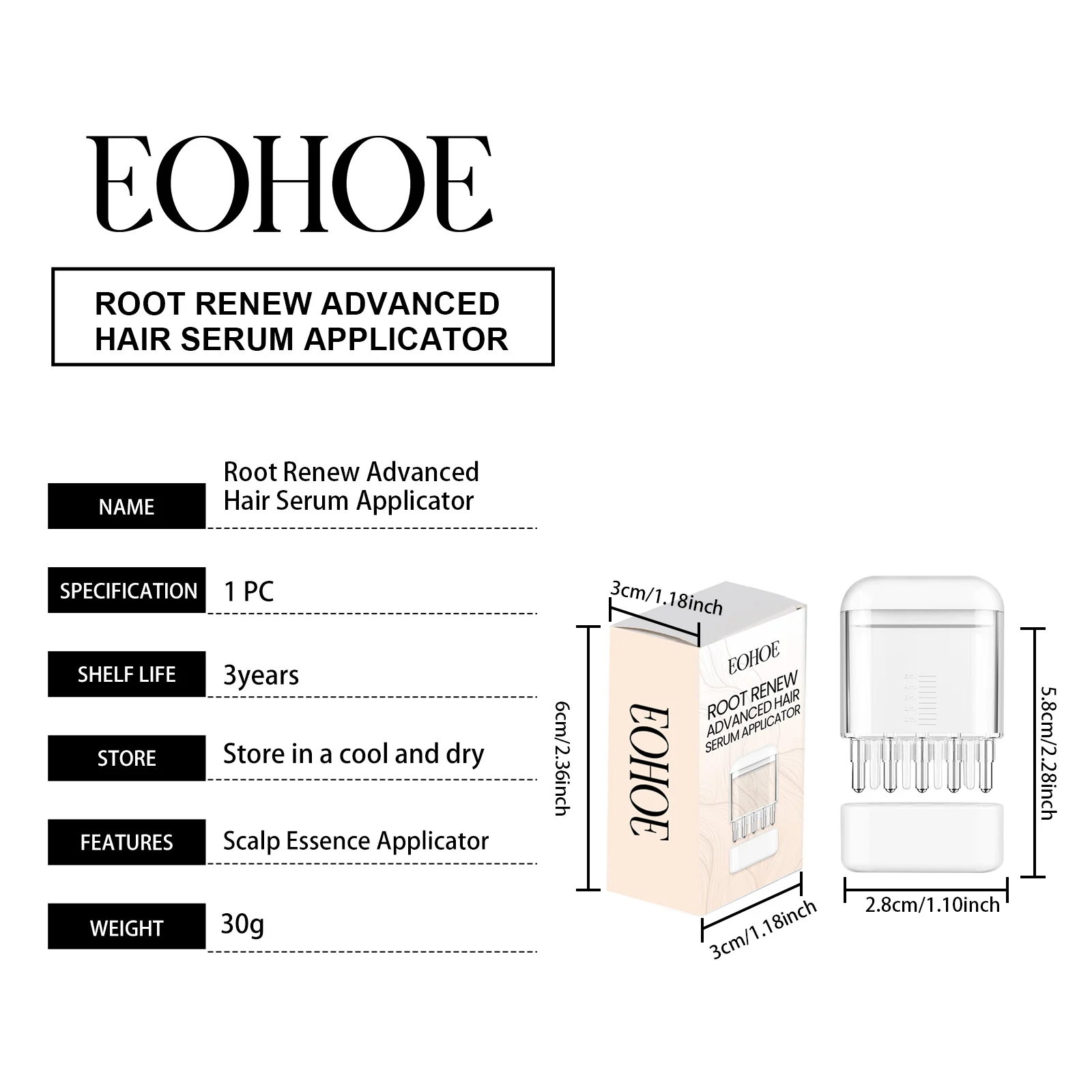 Root Renewal Hair E Ssence Applicator 1pc 1 Box — image 4