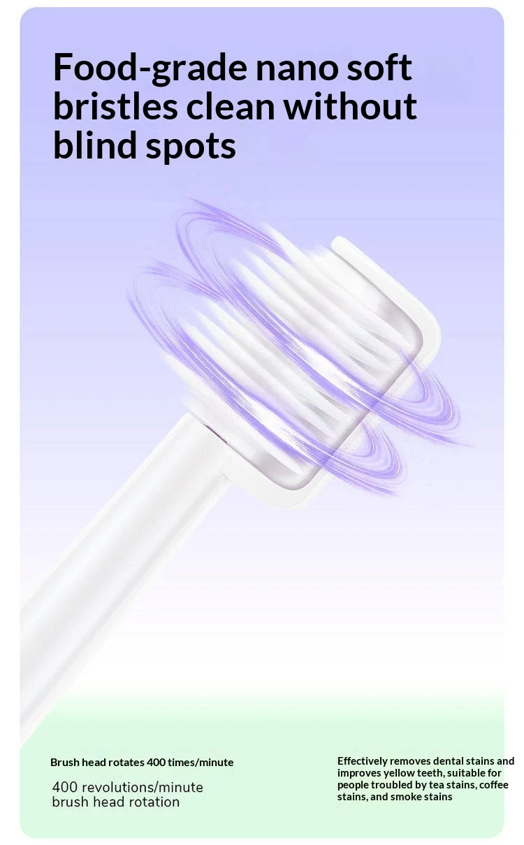 Rotary Rechargeable Toothbrush For Men And Women — image 5