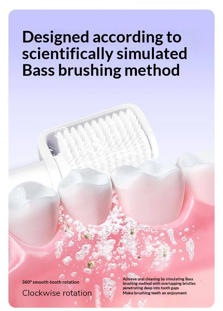 Rotary Rechargeable Toothbrush For Men And Women — image 3