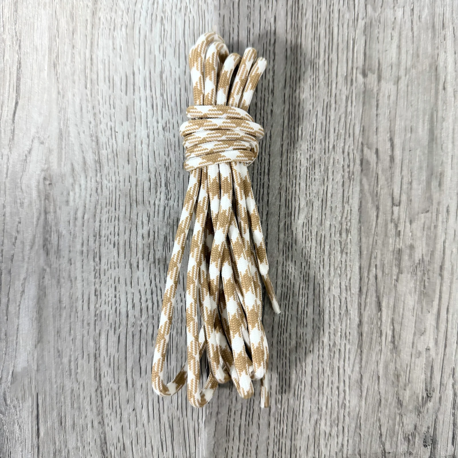 Round Houndstooth Colorful Shoelaces — image 4