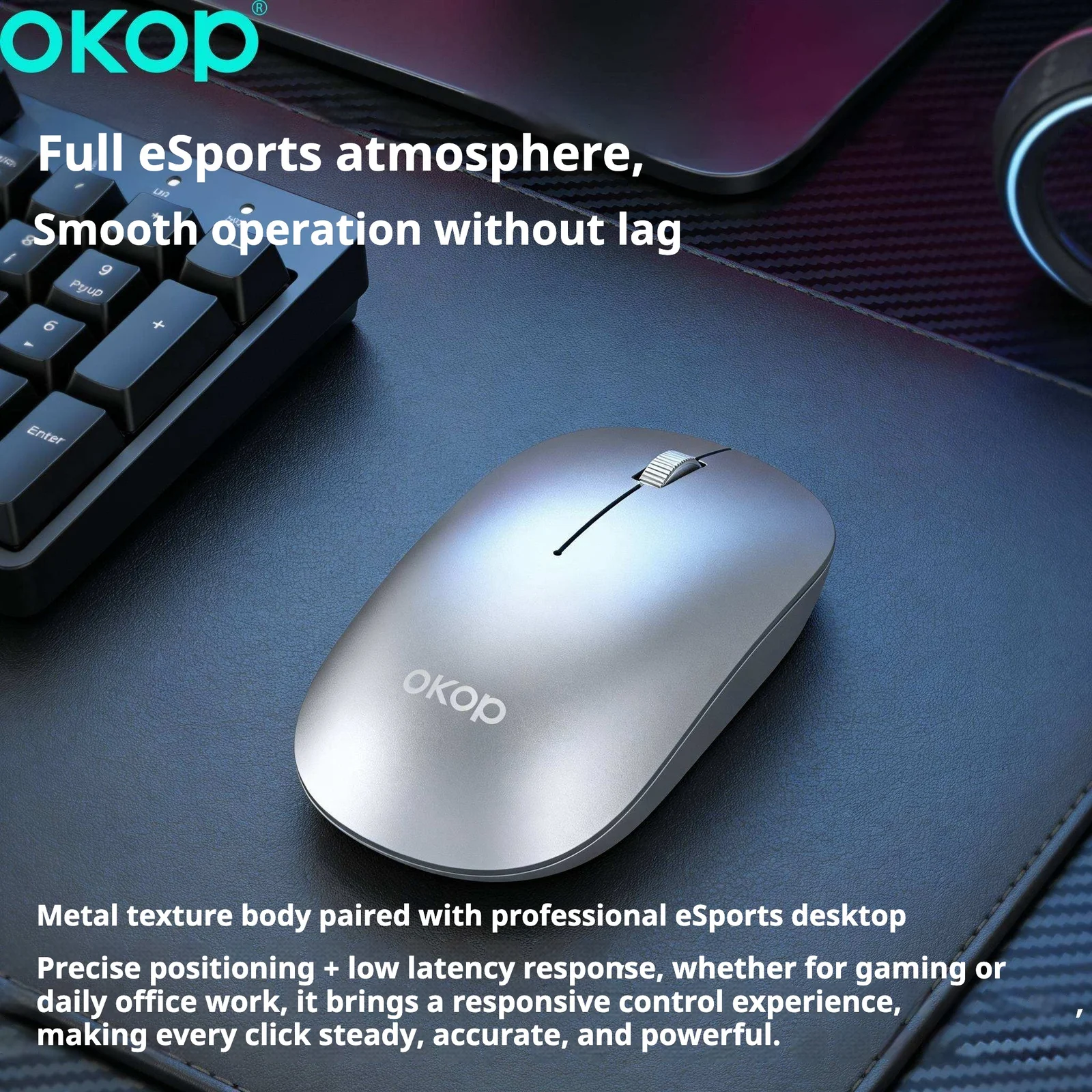S402 Wireless Bluetooth Mouse Dual Mode Rechargeable Silent Suitable For Office Gaming — image 4