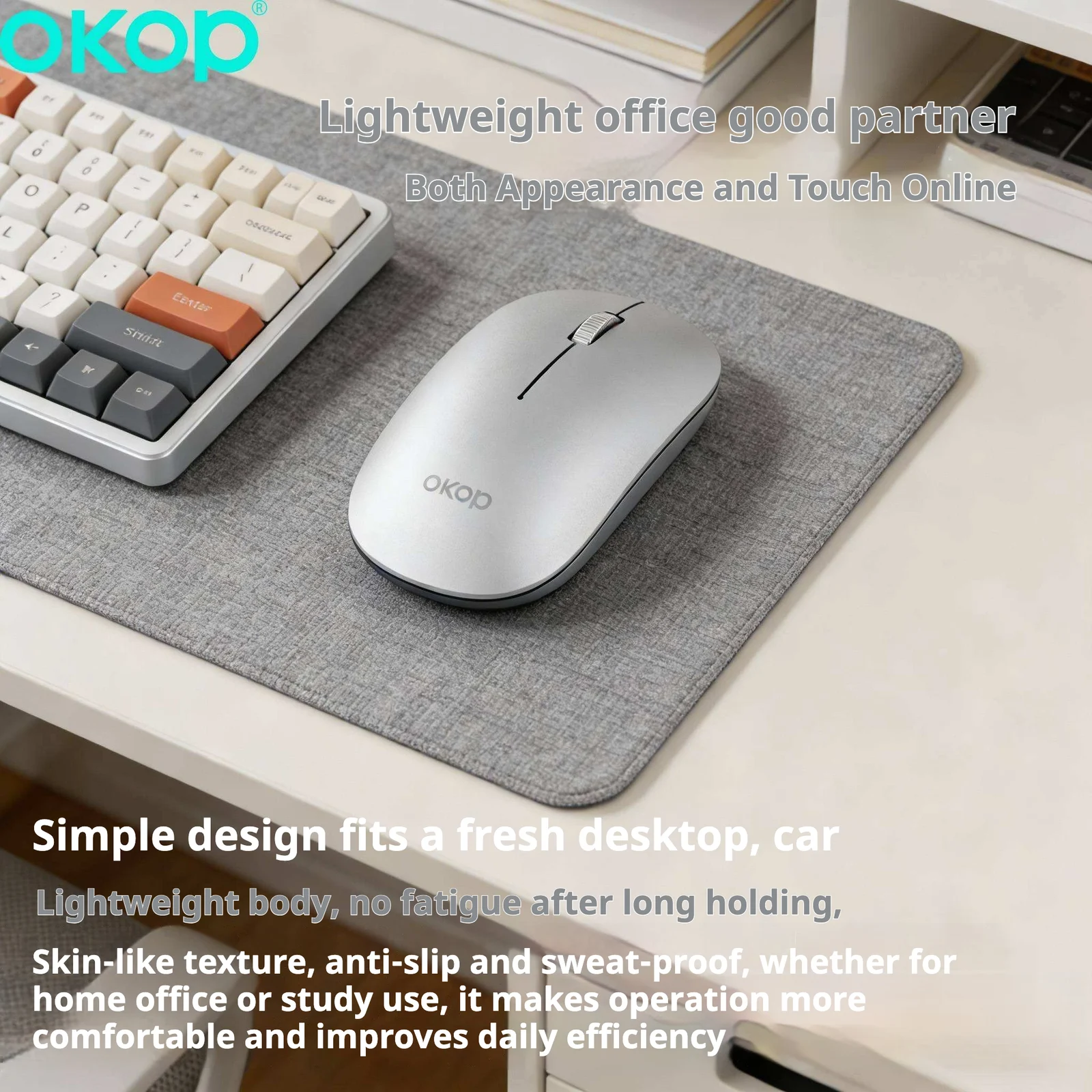 S402 Wireless Bluetooth Mouse Dual Mode Rechargeable Silent Suitable For Office Gaming — image 6