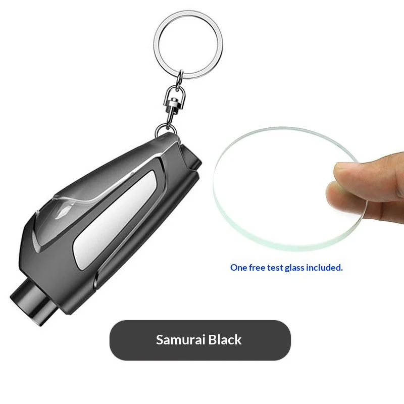 Safety Hammer Tool Car Window Breaker Keychain — image 7