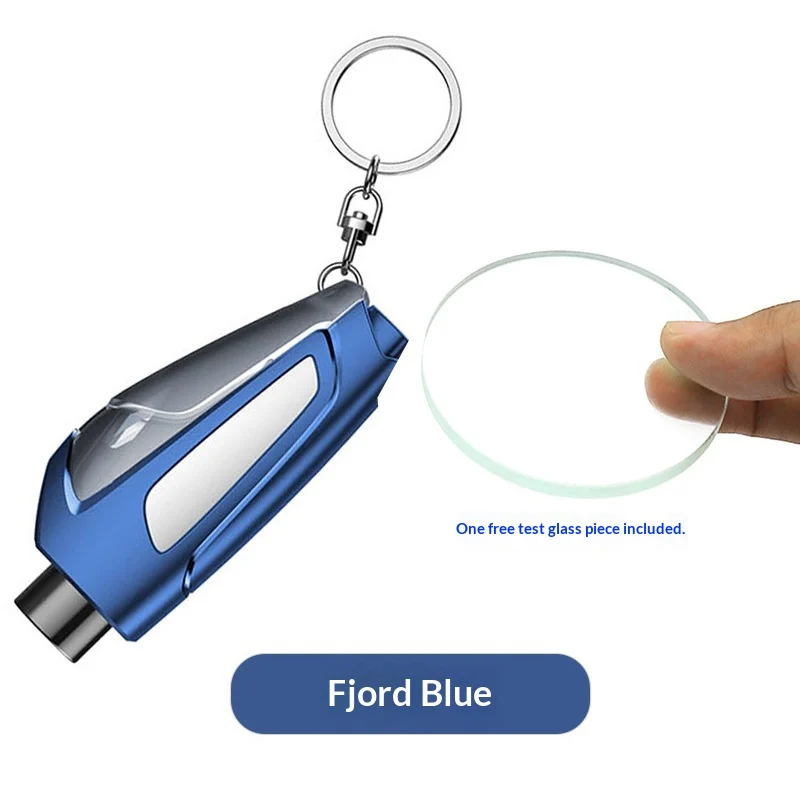 Safety Hammer Tool Car Window Breaker Keychain — image 4