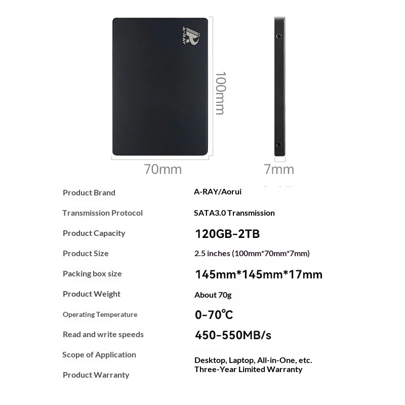 SATA3 Interface Laptop SSD Solid-state Drive — image 4