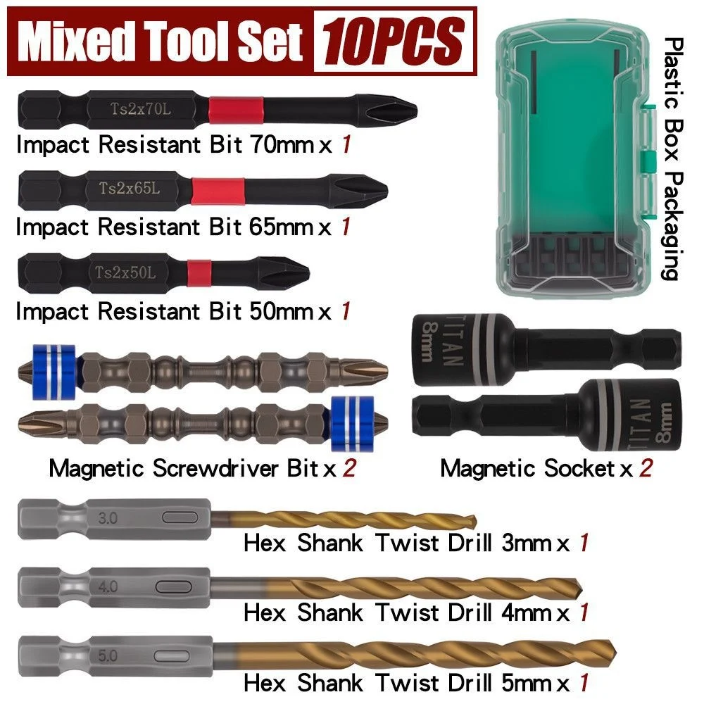 Screwdriver Bit And Socket Set — image 2