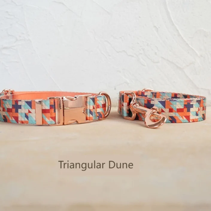 Self-designed Soft And Comfortable Pet Dog Collar Leash Set — image 4