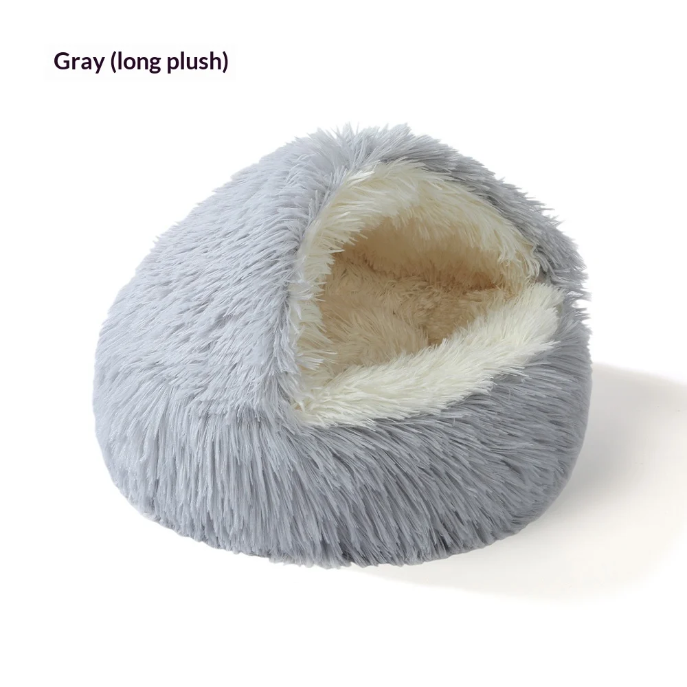 Semi-enclosed Cat Bed Shell Nest — image 8