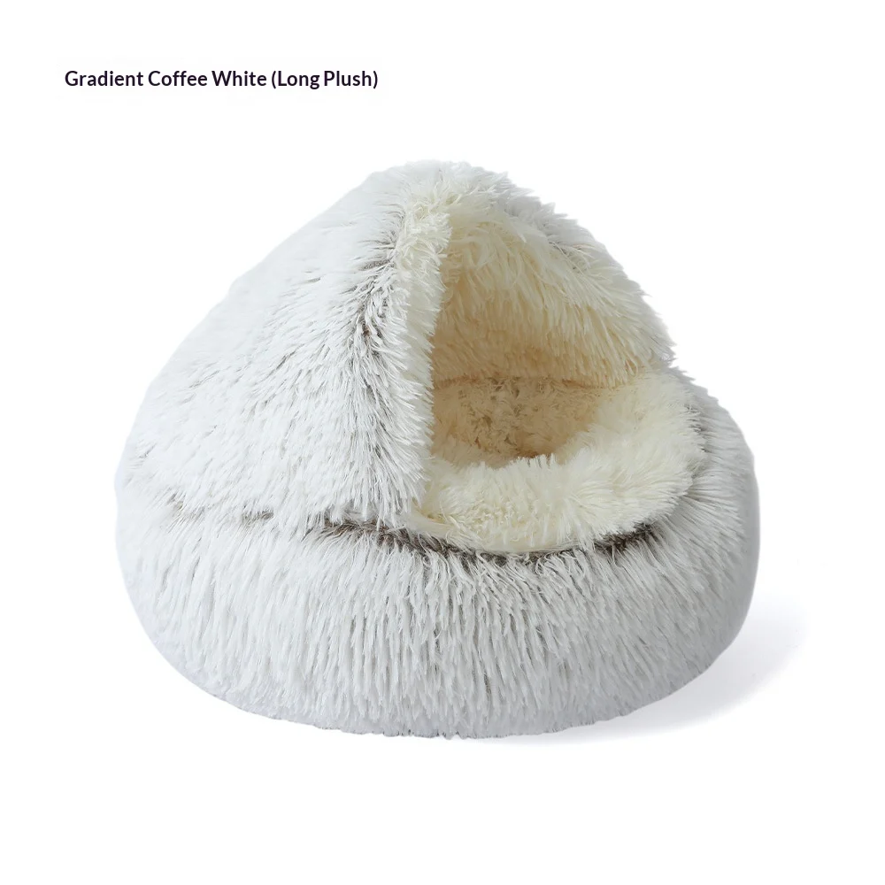 Semi-enclosed Cat Bed Shell Nest — variant image