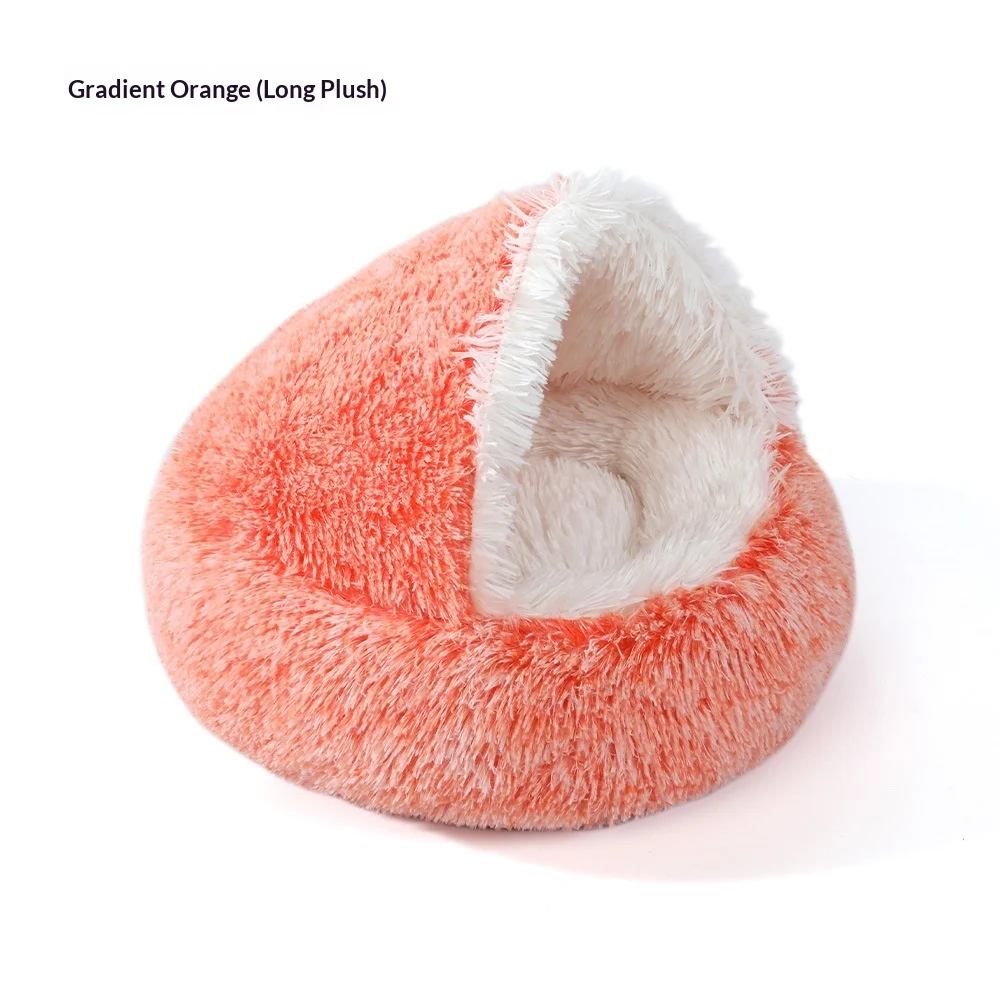 Semi-enclosed Cat Bed Shell Nest — variant image