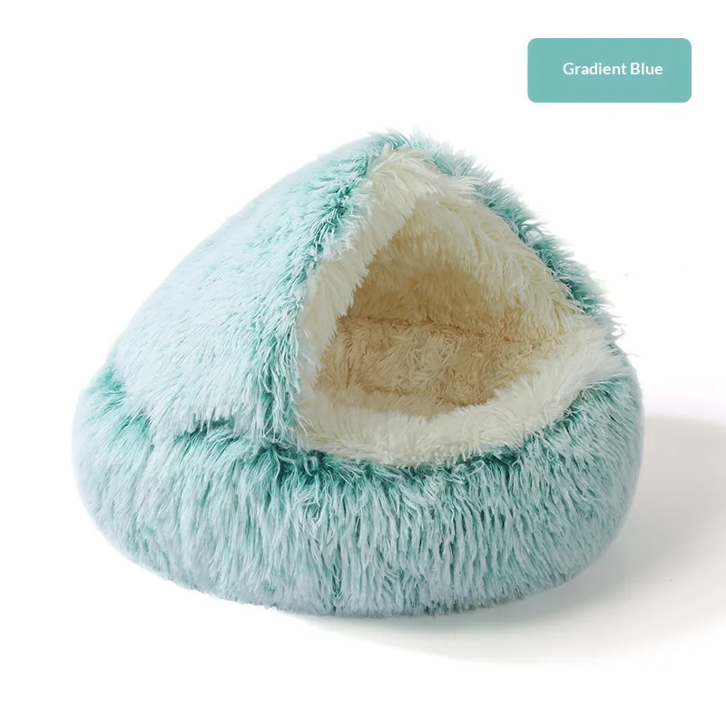 Semi-enclosed Cat Bed Shell Nest — variant image