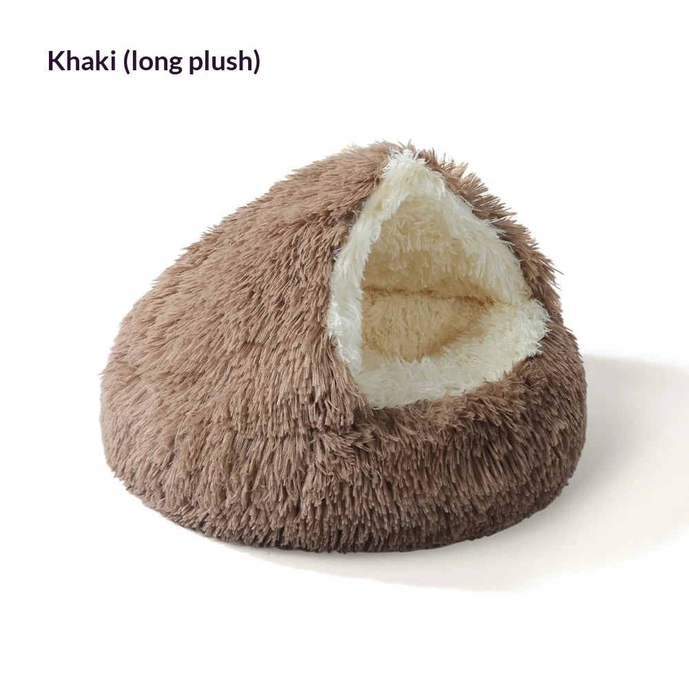 Semi-enclosed Cat Bed Shell Nest — variant image