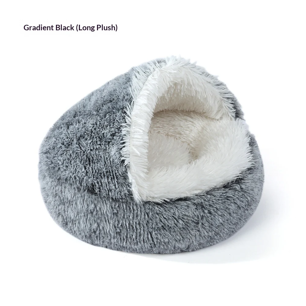 Semi-enclosed Cat Bed Shell Nest — image 5