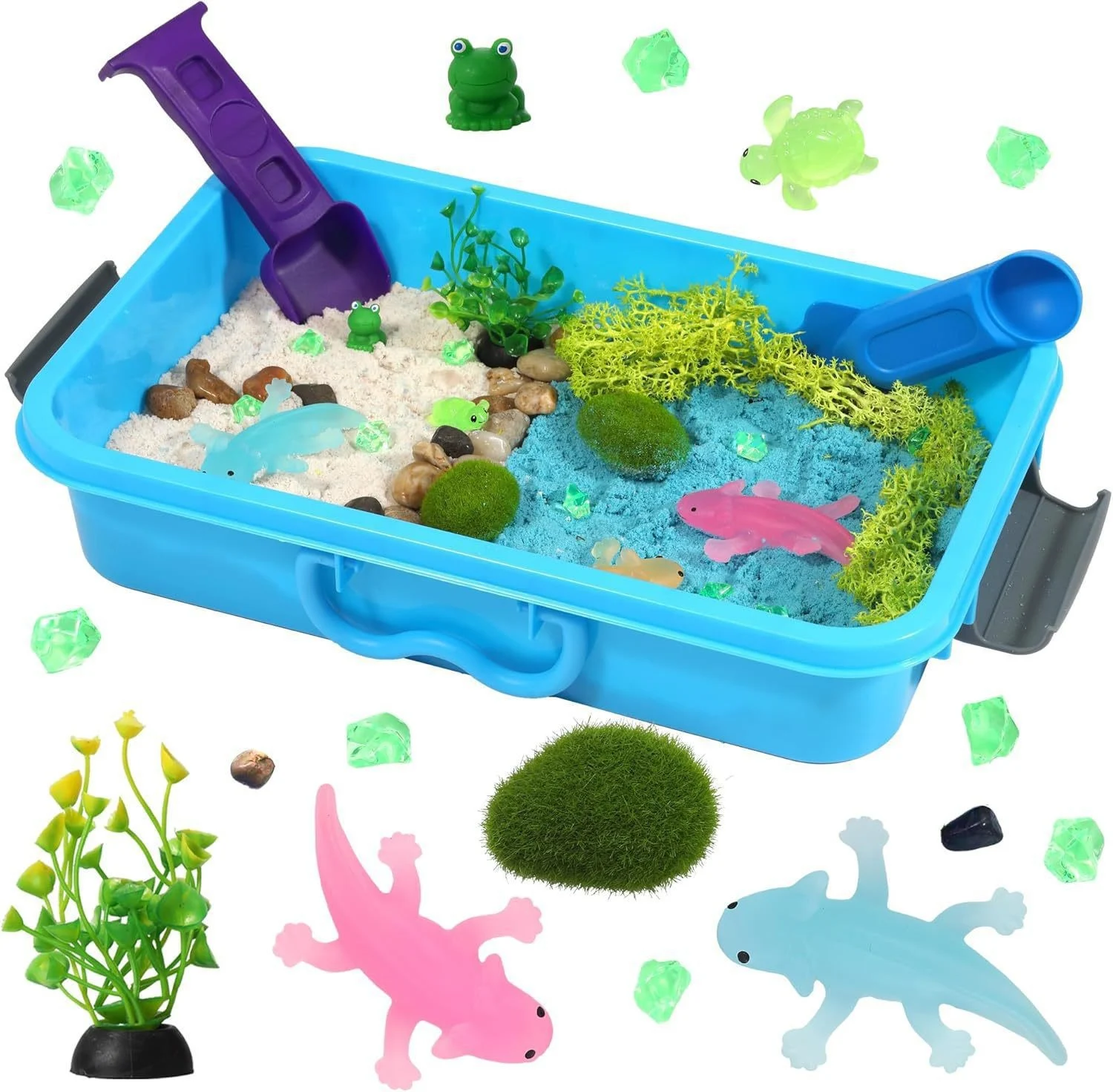 Sensory Basin Children's Sand Tray DIY Space Toy — variant image