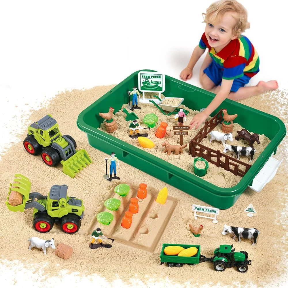 Sensory Basin Children's Sand Tray DIY Space Toy — image 6