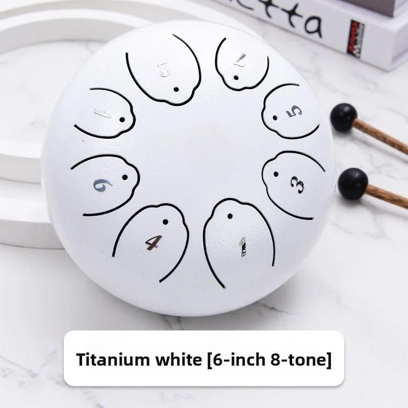 Series 6-inch 8-note Steel Tongue Drum — image 3