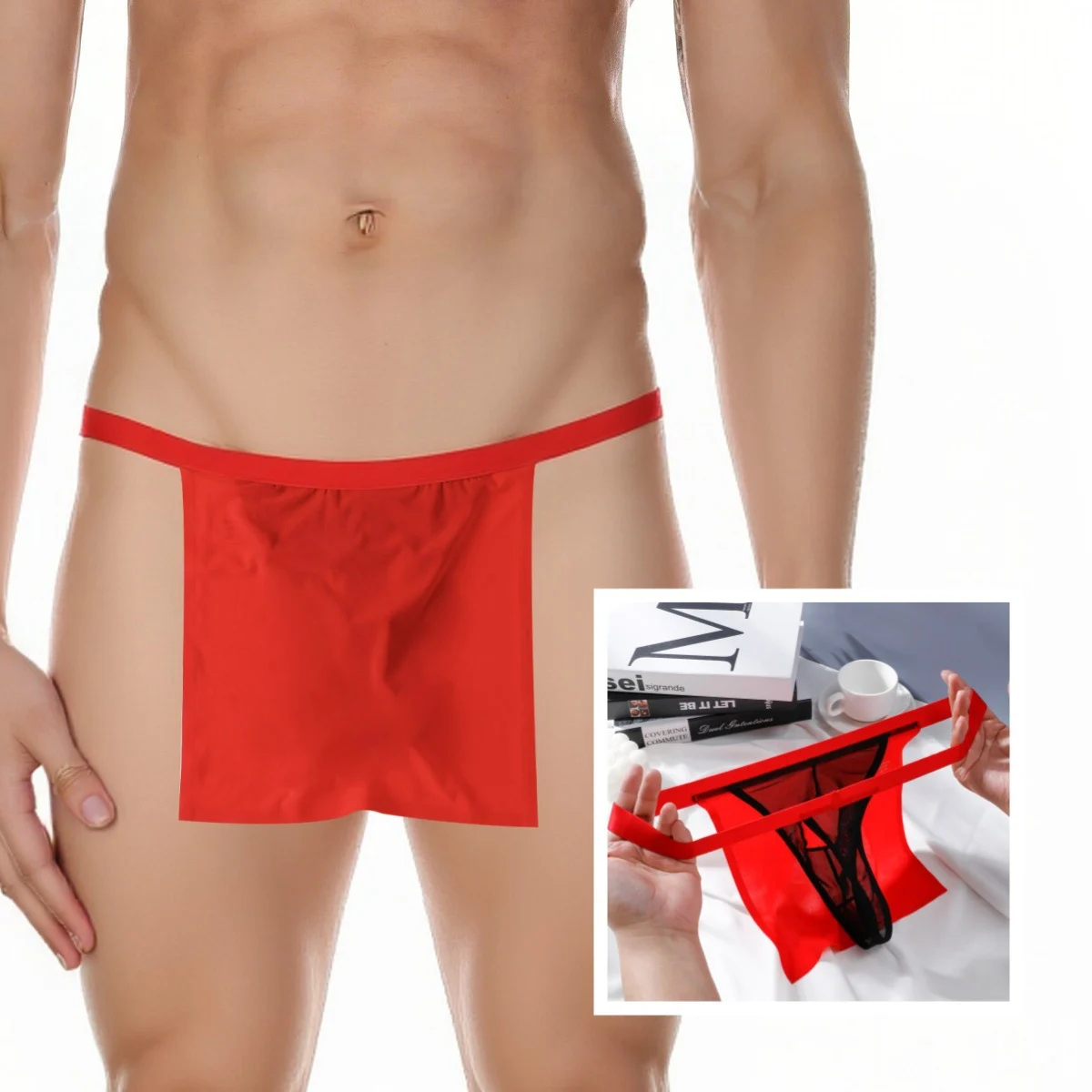 Sexy Mens Erotic Pouch Briefs — image 8