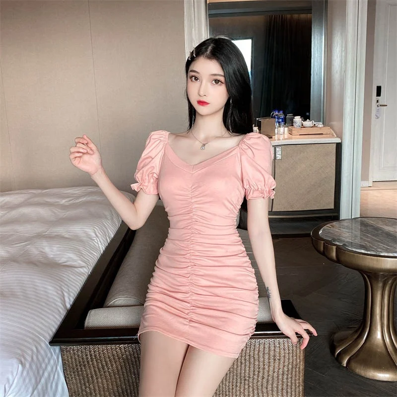 Sexy V-neck Casual Dress For Women — image 1