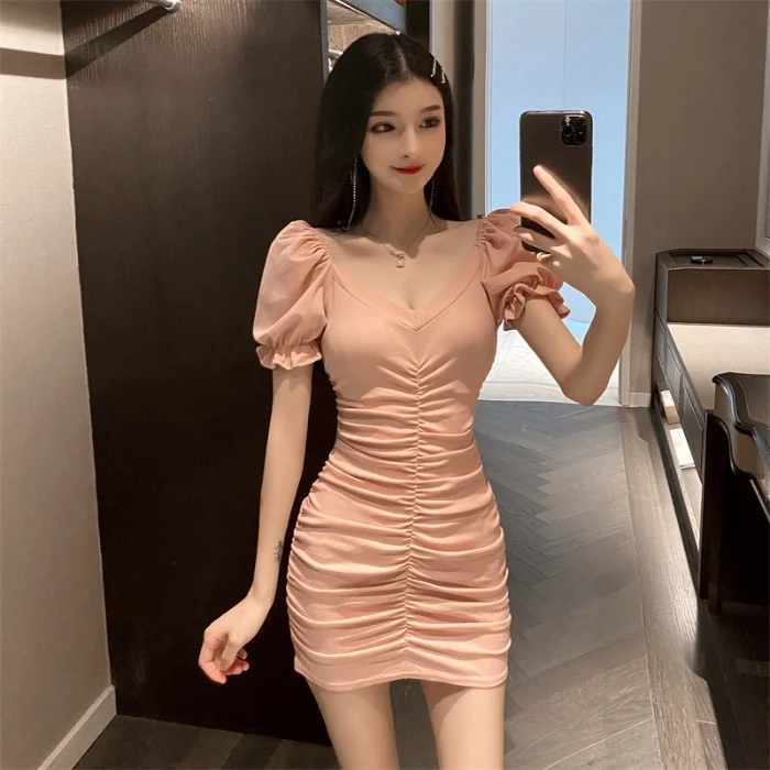 Sexy V-neck Casual Dress For Women — image 6