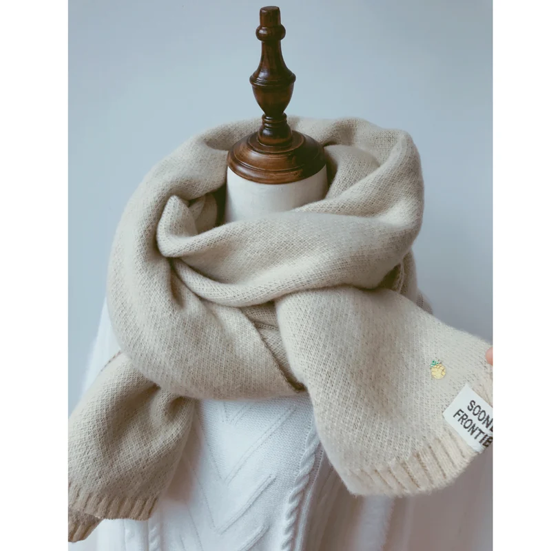 Shawl Accessories Cashmere Scarf Women Scarfs Winter — image 9