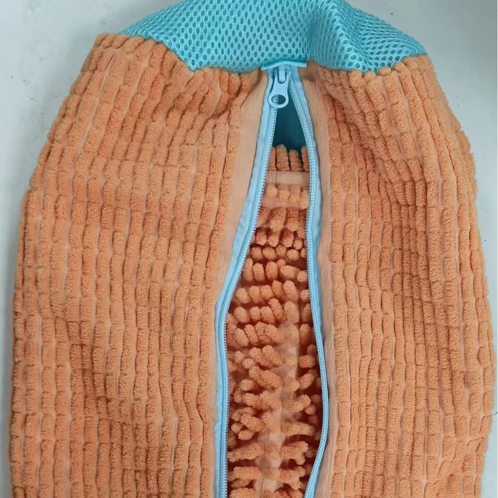 Shoe Washing Fabric Shrinkage Chenille Zip Pocket — image 10