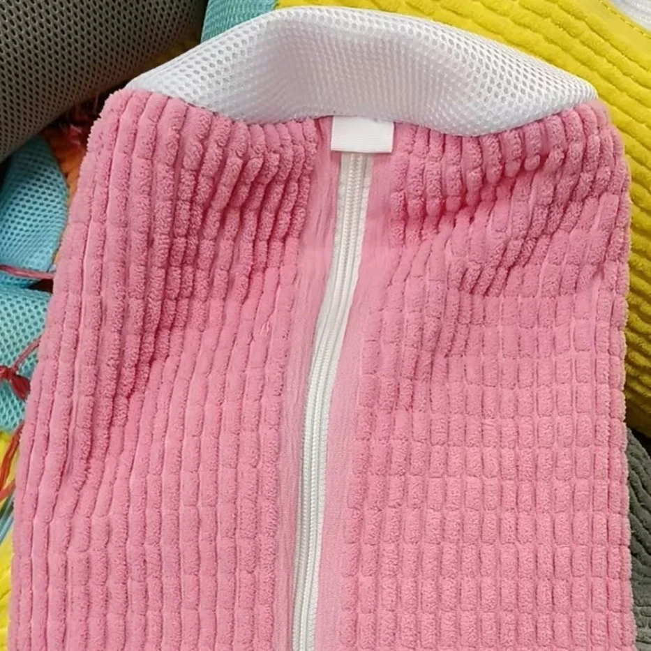 Shoe Washing Fabric Shrinkage Chenille Zip Pocket — image 8