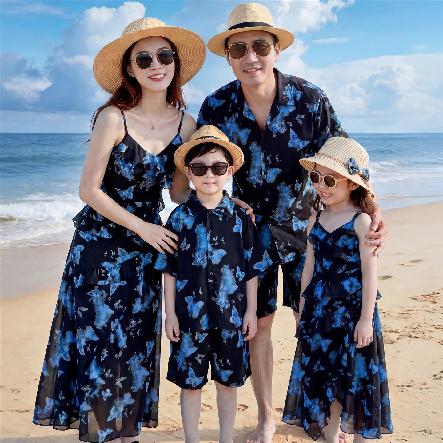 Short-sleeve Mother-daughter Dress Couple Set — image 2